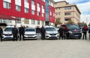 Elbistan İlçe Emniyet Müdürlüğünün yeni araçları hizmete girdi