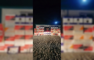 Hatay'da 364 bin makaron ele geçirildi