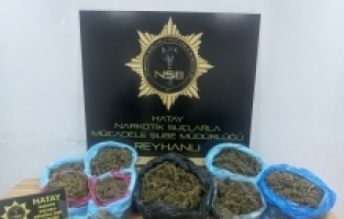 Hatay'da uyuşturucu operasyonunda yakalanan 3 şüpheliden 1'i tutuklandı