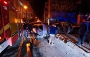 Isparta'daki trafik kazasında 2 kişi yaralandı