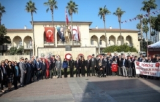 Mersin'de KKTC'nin 40. kuruluş yıl dönümü kutlandı