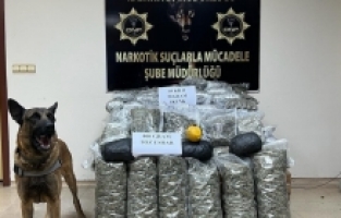 Osmaniye'de 69 kilo 50 gram sentetik uyuşturucu ele geçirildi