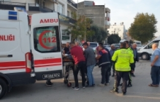 Osmaniye'de otomobilin çarptığı kadın yaralandı