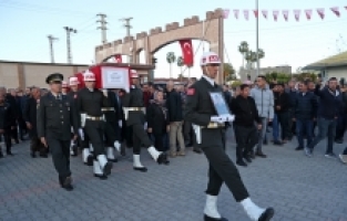 Pençe-Kilit Operasyonu bölgesinde şehit olan astsubay son yolculuğuna uğurlandı