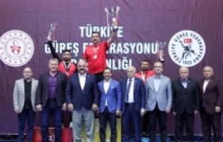 Serbest Güreş 1. Lig'de şampiyon Kahramanmaraş Güreş İhtisas Spor Kulübü oldu