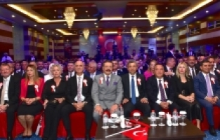 TOBB Başkanı Hisarcıklıoğlu, ATSO Cumhuriyet'in 100. Yılı Ödül Töreni'nde konuştu