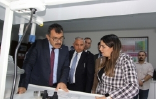 TÜBİTAK Başkanı Mandal'dan, Hacı Sabancı Organize Sanayi Bölgesi'ne ziyaret