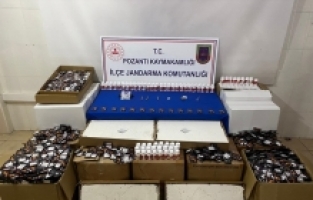 Adana'da 3 milyon 395 bin lira değerinde kaçak ürün ele geçirildi