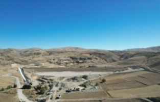 Antalya'da binlerce dekar araziye su sağlayacak Kızılaliler Göleti'nde çalışmalar sürüyor