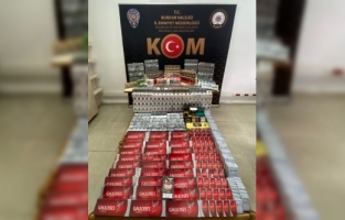 Burdur'da kaçan sigara ve atık yağ operasyonunda 2 şüpheli yakalandı