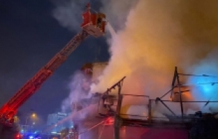 Hatay'da iş yerinde çıkan yangın söndürüldü