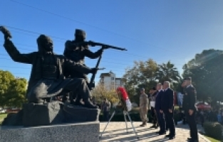 Hatay'da Milli Mücadele'de ilk kurşunun atılışının 105. yıl dönümü kutlandı