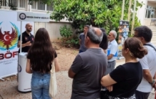 Mersin'de üniversite öğrencileri teröre karşı bilgilendiriliyor