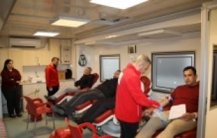 Yüreğir Belediyesi personeli kan bağışında bulundu