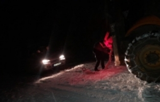 Alanya'da kar nedeniyle yayla yolunda mahsur kalan 33 kişi kurtarıldı