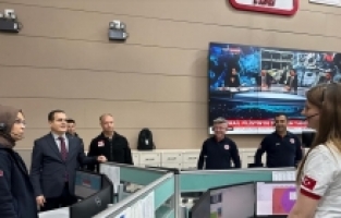 Antalya, Muğla, Isparta ve Burdur'da yeni yıla görev başında giren personel ziyaret edildi