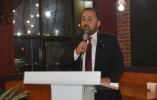 CHP Adayı Karayiğit, parti yöneticileri ve basınla bir araya geldi