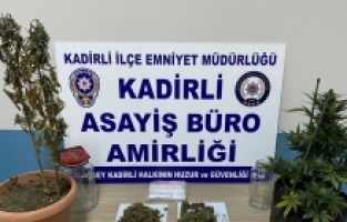 Kadirli'de asayiş uygulamalarında yakalanan 10 zanlı tutuklandı