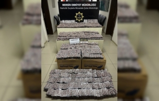 Mersin'de 56 bin uyuşturucu etkili hap ele geçirildi