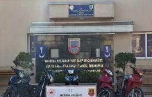 Mersin'de 5 motosiklet çaldığı iddia edilen şüpheli yakalandı