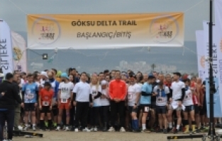 Mersin'de “Göksu Delta Trail 100. Yıl Koşusu“ düzenlendi