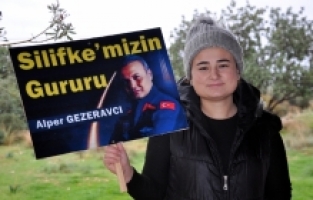 Mersinli Yörükler hemşehrileri astronot Gezeravcı'ya destek için toplandı