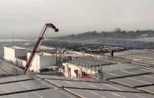 OSB'de tekstil fabrikasında çıkan yangın söndürüldü