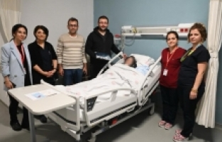 Osmaniye'de yeni yılın ilk bebeği