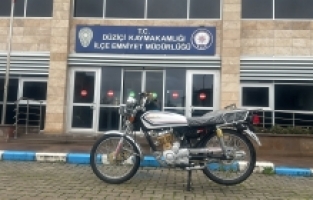 Osmaniye'de motosiklet çaldığı iddia edilen şüpheli yakalandı