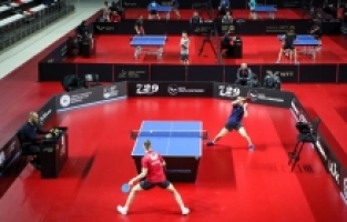 Uluslararası Gençler Masa Tenisi Şampiyonası'nın Antalya etabı devam ediyor