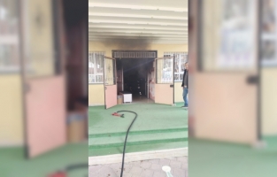 Adana'da anaokulunda yangın çıktı
