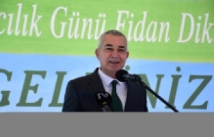 Antalya'da 21 Mart Dünya Ormancılık Günü kapsamında fidan dikimi yapıldı