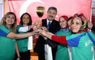 Kadınlar Bocce Turnuvasında şampiyon milli eğitim oldu