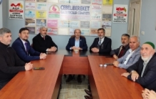 Saadet Partisi heyeti CGC’yi ziyaret etti