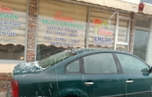 Adana'da dolu etkili oldu