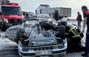 Burdur'da trafik kazasında 3 kişi öldü, 2 kişi yaralandı
