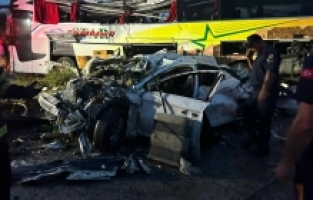 Mersin'de zincirleme trafik kazasında 10 kişi öldü, 30 kişi yaralandı