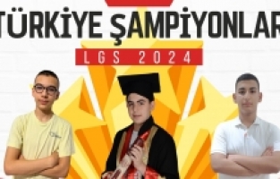 Osmaniye'den 3 öğrenci LGS'de Türkiye 1.'si oldu