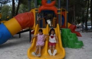 Çocuk İyilik Merkezi'nde oyun parkı açıldı