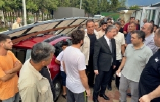 Vali Yılmaz: Hamdolsun herhangi bir can kaybımız yok, bizim için önemli olan bu!