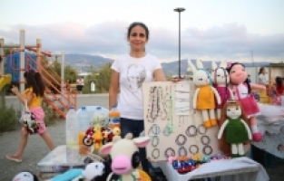 Hatay'da ev ekonomisine katkı sağlamak amacıyla kermes düzenlendi