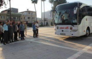 Osmaniye'de emeklilere özel Çanakkale ve Bursa gezisi düzenlendi