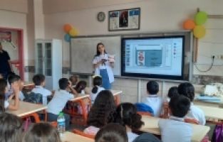 Osmaniye'de öğrencilere koruyucu ağız ve diş sağlığı eğitimi veriliyor