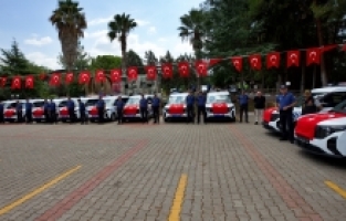 Osmaniye İl Emniyet Müdürlüğüne 20 yeni araç alındı