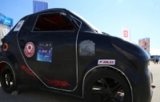 Gümüşhane Üniversitesi öğrencilerinin elektrikli aracı TEKNOFEST'te tanıtılıyor