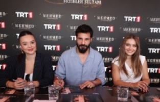 “Mehmed: Fetihler Sultanı“ dizisinin oyuncuları TEKNOFEST Adana'ya katıldı