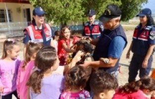 Minik kalplere hayvan sevgisi aşılandı