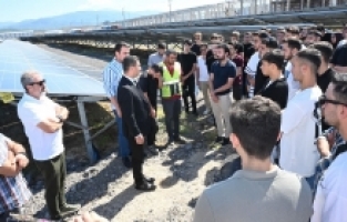 OKÜ'lü mühendis adayı öğrencilerden OSB'ye teknik gezi