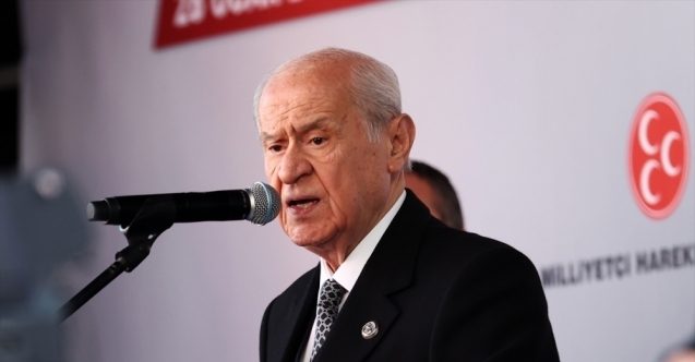 MHP Genel Başkanı Devlet Bahçeli, Mersin'de konuştu