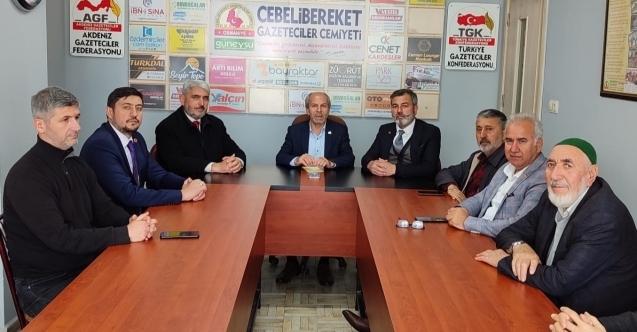 Saadet Partisi heyeti CGC’yi ziyaret etti